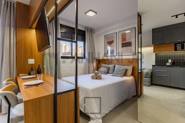 Imagem Apartamento para locação na Vila Olímpia, São Paulo-SP! 1 quarto, 1 suíte, 1 sala, 1 banheiro. Agende sua visita hoje!