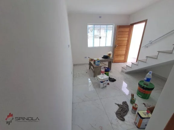 Imagem Sobrado com 2 dormitórios à venda, 70 m² por R$ 540.000,00 - Tude Bastos - Praia Grande/SP