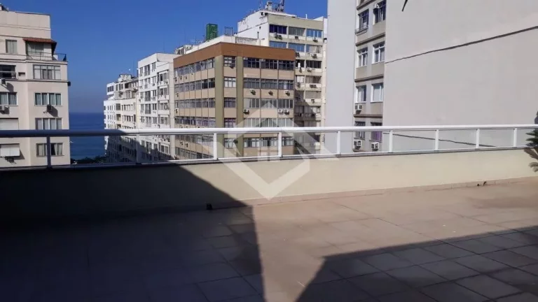 Imagem Luxuosa Cobertura Duplex em Copacabana - 630m² | Terraço Espaçoso e Vista