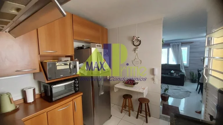 Imagem SOBRADO CONDOMÍNIO FECHADO 70M²/SACADA/02 VAGAS