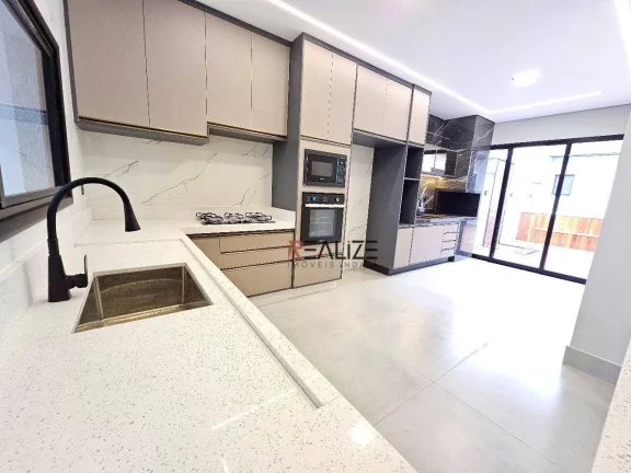 Imagem Casa com 3 suítes e SPA à venda, 140 m² por R$ 1.350.000 - Condomínio Park Gran Reserve - Indaiatuba/SP