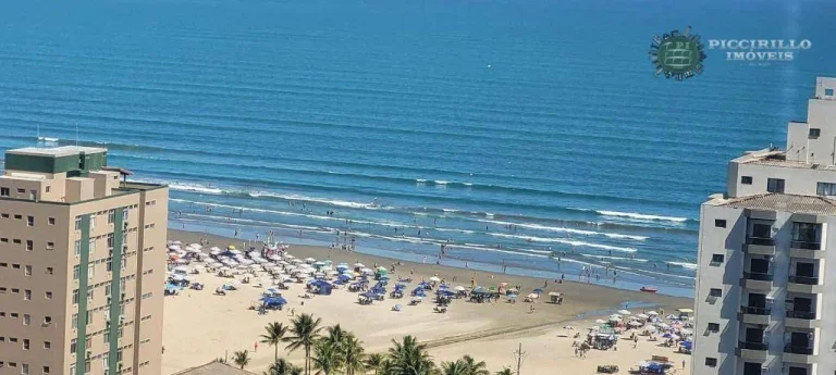 Imagem Apartamento com 2 dormitórios à venda, 96 m² por R$ 850.000,00 - Vila Guilhermina - Praia Grande/SP