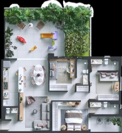 Imagem Alt. 65 Home design - Apartamento ALT- 65, à venda no bairro Setor Bela Vista - Goiânia/GO