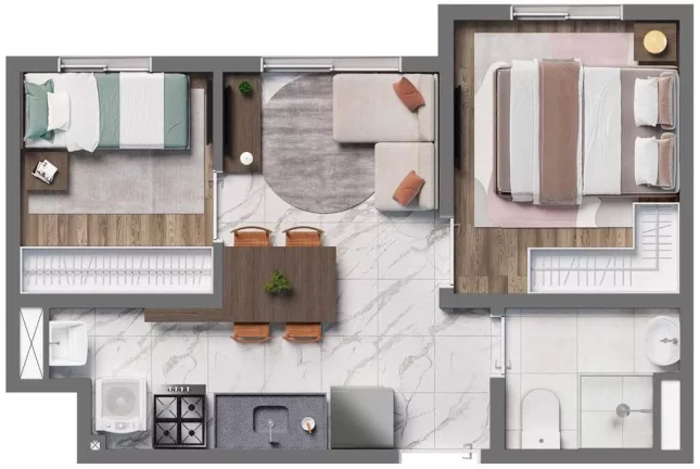 Imagem APARTAMENTO RESIDENCIAL em São Paulo - SP, Jardim Piratininga