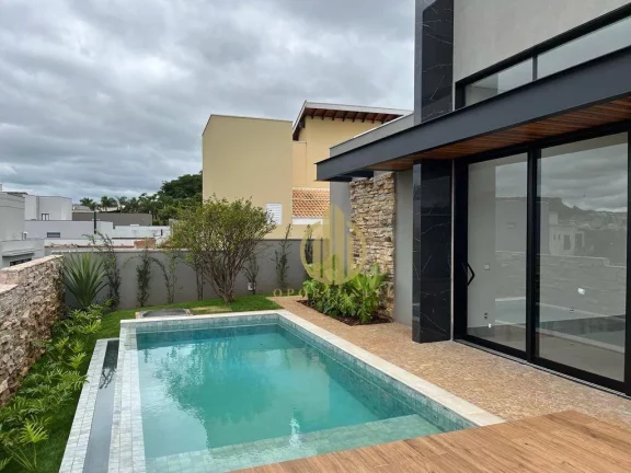 Imagem Casa no Condomínio Alphaville I com 3 suítes, Ampla área Gourmet e Piscina Aquecida 258 m² por R$ 2.300,00 Bonfim Paulista/SP