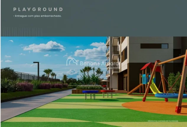 Imagem Descubra o conforto de morar no Amati Condomínio Clube, em Paulínia. Este apartamento, com 80,05 m...