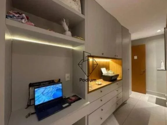 Imagem Apartamento com projetados e varanda/sacada gourmet a 350m da praia do Jardim Oceania - AP2828.