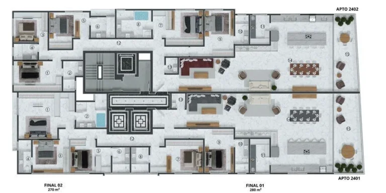 Imagem Apartamento 4 Dormitórios para venda em Itapema - SC