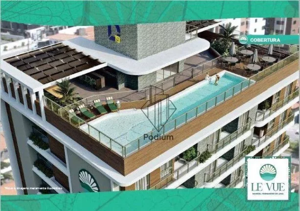 Imagem Apartamento com varanda/sacada a 200m da praia do Bessa/Jardim Oceania- AP2639
