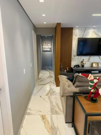Imagem Apartamento para Venda em Santo André, Centro, 3 dormitórios, 3 suítes, 1 banheiro, 2 vagas