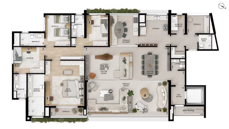 Imagem Apartamento em Brooklin Paulista - São Paulo SP
