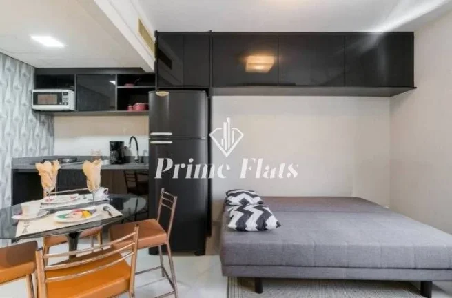 Imagem Flat disponível para locação no Le Premier, com 28m², 1 dormitório e 1 vaga de garagem