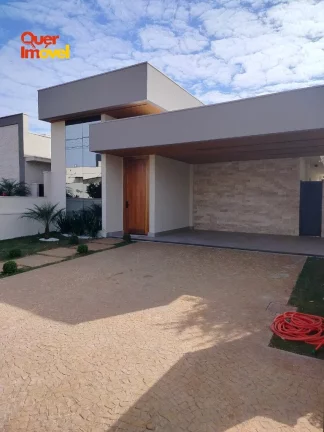 Imagem Casa de Alto Padrão em Condomínio - com 3 Suítes no Jardim Valencia, Ribeirão Preto-SP: 156m², 4 Vagas de Garagem