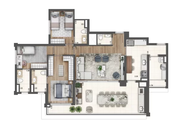 Imagem Condomínio Wonder Ipiranga Residence, apartamento à venda com 3 quartos em Ipiranga São Paulo SP