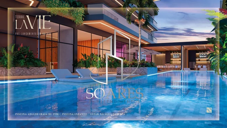 Imagem TORRE LA VIE Imóvel premium com 4 suítes e até 3 vagas cobertas