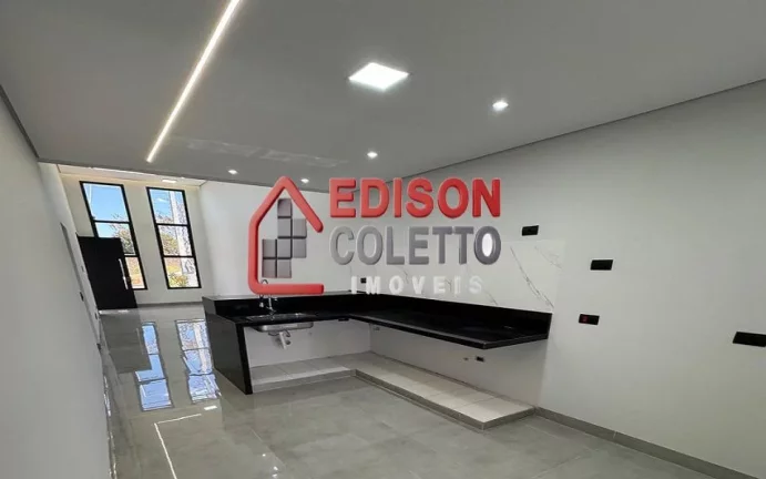 Imagem "Pronto para Morar" Casa recem construída a venda, Residencial Agápe, 3 Quartos, Piracicaba!!