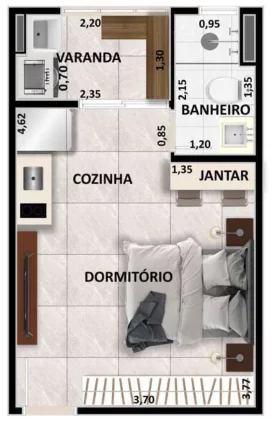 Imagem APARTAMENTO RESIDENCIAL em São Paulo - SP, Vila Parque Jabaquara