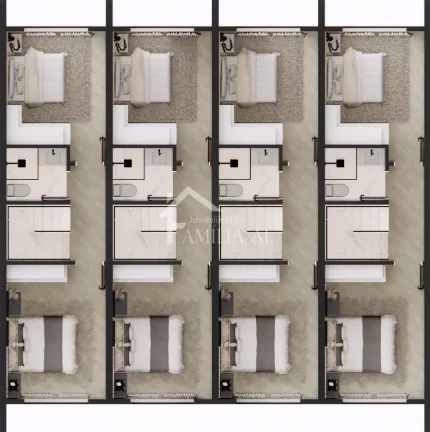 Imagem Sobrado Geminado no Aventureiro com 65m²