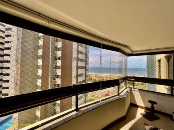 Imagem Alto Luxo em Patamares ? 3 Suítes + Home Office com Vista Mar na Colina A