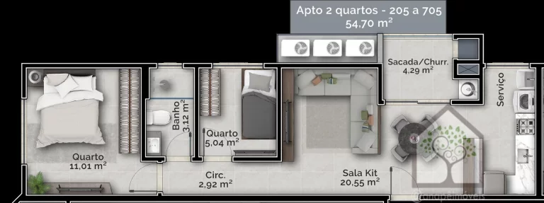 Imagem Apartamento em Carvoeira, Florianópolis/SC