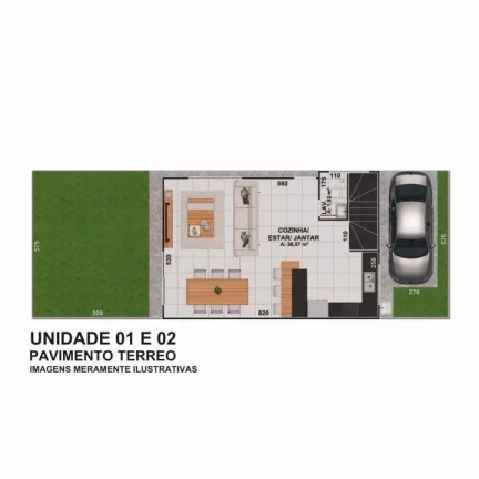 Imagem Sobrado para Venda em Curitiba, Bairro Alto, 3 dormitórios, 1 suíte, 3 banheiros, 2 vagas