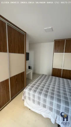 Imagem PITUBA  RUA ANTHENOR TUPINAMBÁ : AMPLITUDE, CONFORTO E LOCALIZAÇÃO IMBATÍVEL! 2/4 SUÍTE 