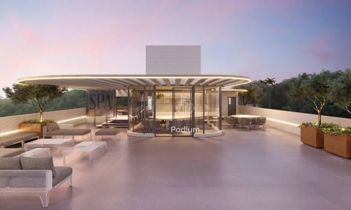 Imagem Apartamento térreo com área privativa na beira mar da praia de Cabo branco. - AP1589