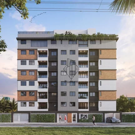 Imagem Apartamentos com varanda / sacada a 160m da praia do Poço em Cabedelo - AP2022