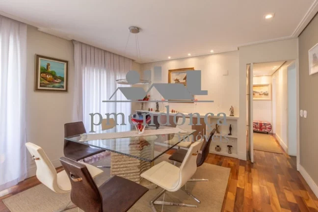 Imagem Apartamento na Vila Romana com 3 suítes e 3 vagas, 153m²