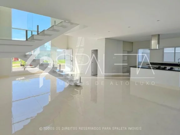 Imagem Belíssimo sobrado moderno à venda no condomínio Dona Maria José em Indaiatuba