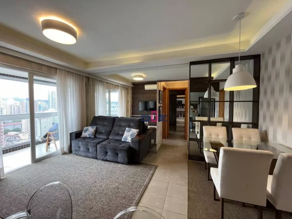 Imagem Apartamento porteira fechada com 2 dormitórios à venda, 72 m² por R$ 1.650.000 - Gonzaga - Santos/SP