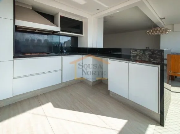 Imagem Apartamento de 114m².
O imóvel conta com 2 suítes espaçosas, ambas equipadas com móveis planeja...
