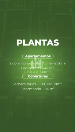 Imagem Cobertura Duplex 83 à 101m², 1 a 2 Dormitórios, Últimas unidades, na Vila Bocaina, Mauá-SP