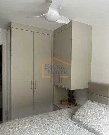Imagem Apartamento amplo e aconchegante, 2 dormitórios, sendo 1 suíte, com armários planejados, 2 banhei...