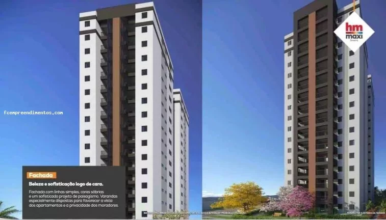 Imagem Apartamento para Venda em Limeira, Gleba Beatriz, 2 dormitórios, 1 banheiro, 1 vaga