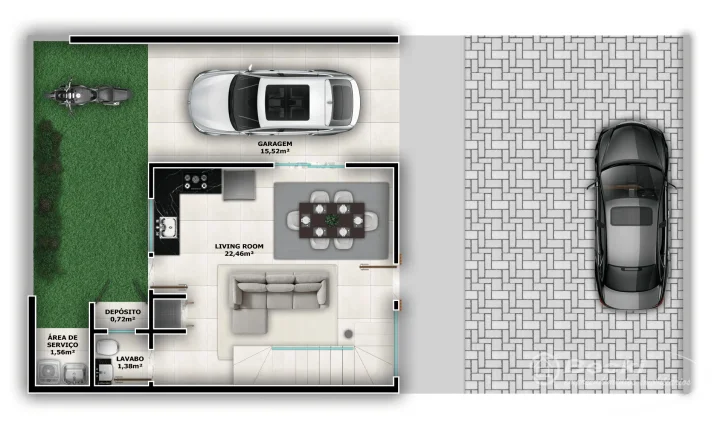 Imagem Casa em condomínio no bairro Bom Retiro - Joinville