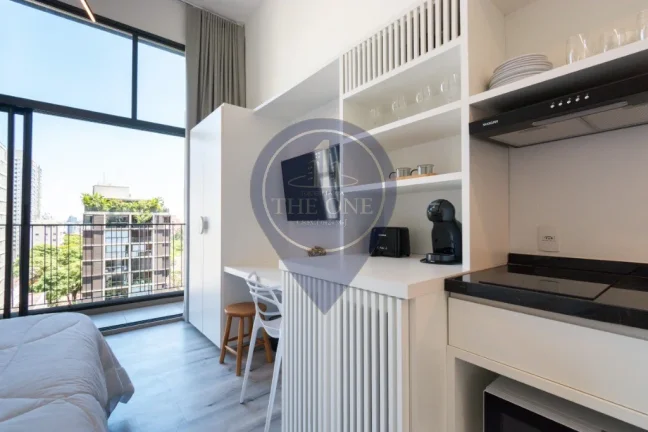 Imagem Studio à venda em Pinheiros, São Paulo-SP: 1 quarto, 2 salas, 1 banheiro, 27,00m² de área!
