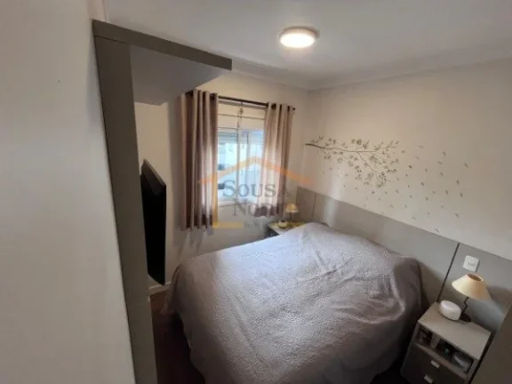 Imagem Apartamento 2 dormitórios, sendo 1 suite, sala 2 ambientes, sacada gourmet com vidros e persianas, ...