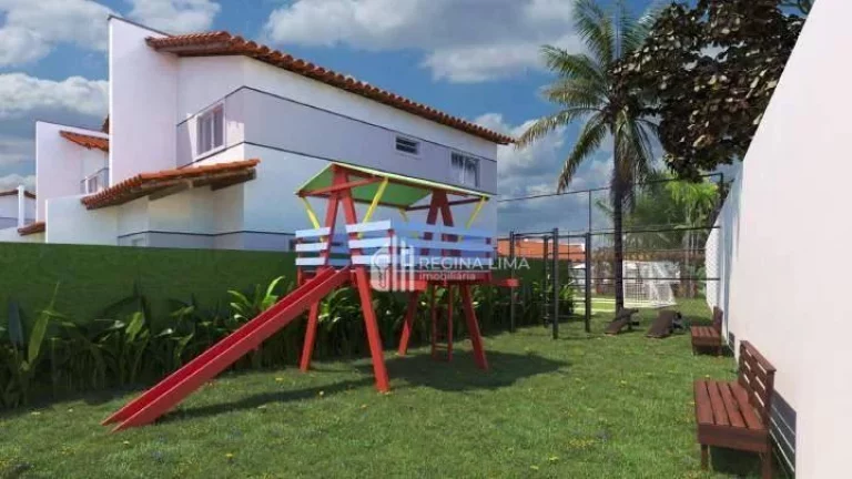 Imagem Casa duplex em Parnaíba/PI, 2 dormitórios à venda: R$ 213.370,00 - Condomínio RESERVA DO DELTA 1 - Bairro Nossa Senhora de Fátima.
