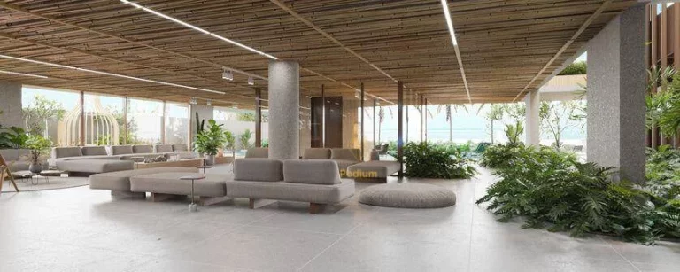 Imagem Apartamento com varanda / sacada pé na areia, na praia Ponta de campina em Cabedelo - AP1008