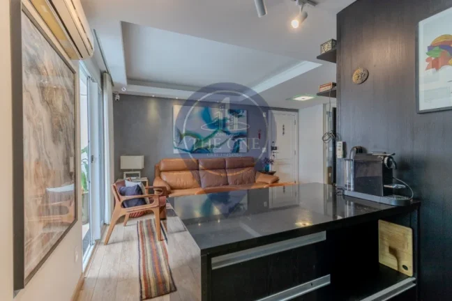 Imagem Apartamento à venda em Moema, São Paulo-SP - 2 quartos, 2 salas, 2 banheiros, 2 vagas, 70m².