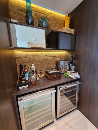 Imagem A 5ª Avenida Imóveis selecionou essa charmosa unidade no D'AZUR Odebrecht | Frente Mar | Torre PLAGE (melhor) | 4 suítes, 242,00 m² | Varanda Gourmet