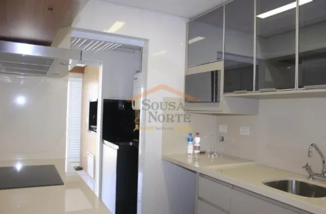 Imagem Apartamento 94m², 2 dormitórios, sendo 2 suítes, sala ampliada, lavabo, cozinha americana e sacad...