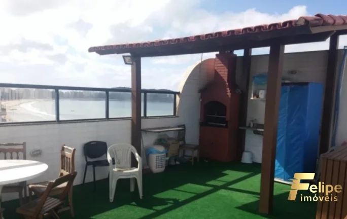 Imagem Cobertura com lazer privativo à venda com Vista para o mar Da Praia do Morro - Guarapari ES