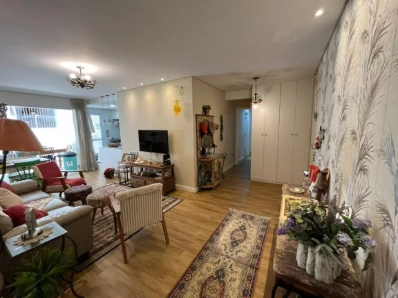 Imagem Apartamento com 3 dormitórios à venda, 105 m² - Tombo - Guarujá/SP