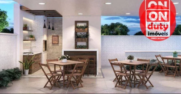 Imagem Oportunidade Apartamento com 2 dormitórios à venda, 58 m² a partir R$ 460.000 Prédio com Lazer - Parque Bitaru - São Vicente/SP