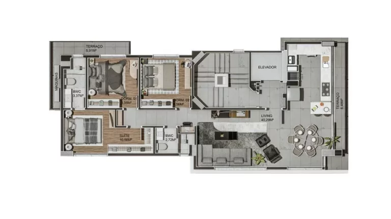 Imagem Boutique 28 Setenta - Apartamento à venda no bairro Centro - Balneário Camboriú/SC