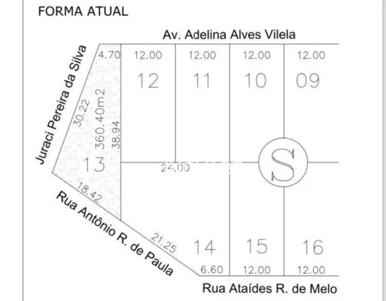 Imagem Terreno à venda, 360 m² por R$ 145.000 - Jardim Morumbi - Itumbiara/GO