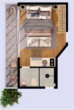 Imagem ÁGUA VERDE próximo à Praça do Japão - Studio Garden