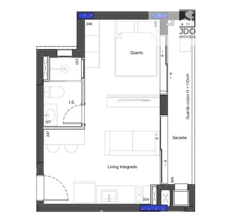 Imagem Apartamento a Venda no bairro Mercês - Curitiba, PR